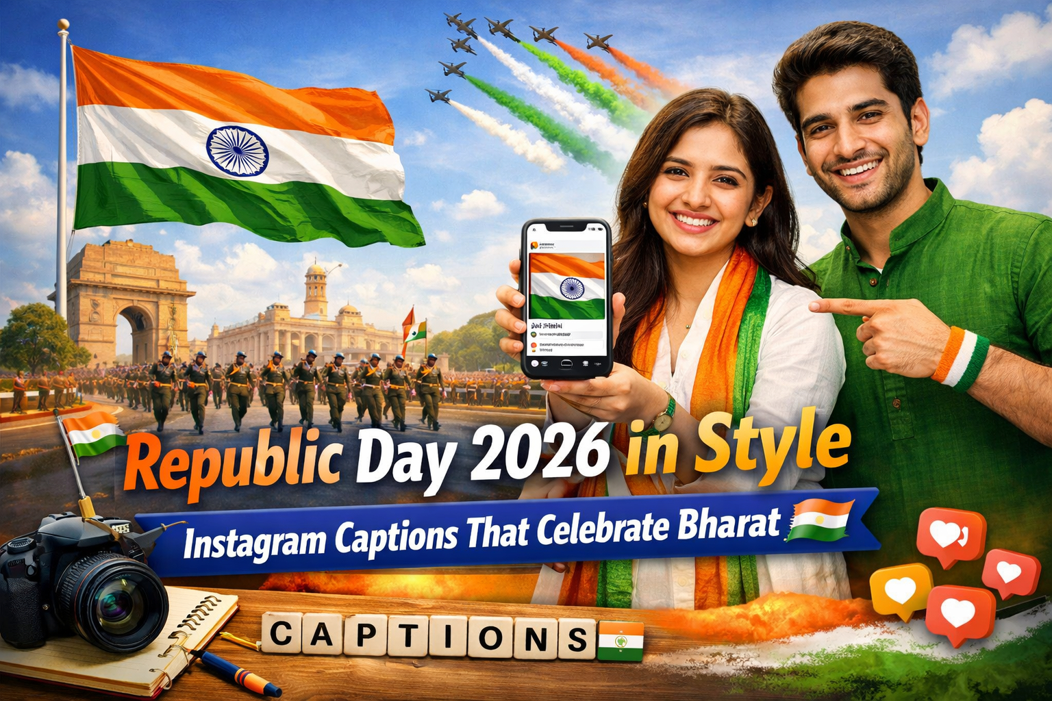 Republic Day 2026 Instagram Captions